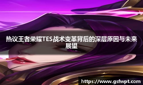 热议王者荣耀TES战术变革背后的深层原因与未来展望